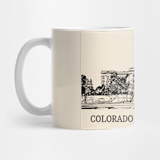 Colorado State USA Mug